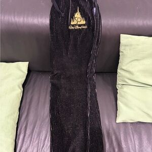 Spirit Jersey Disney 50th - Black Velvet with Gold Striped Embroidery & Castle